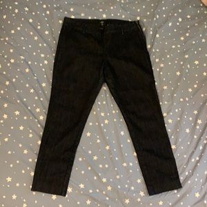 J.Crew city fit dark denim